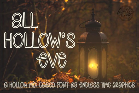 All Hollows Eve: A Handwritten Font for Warm Brand Identities
