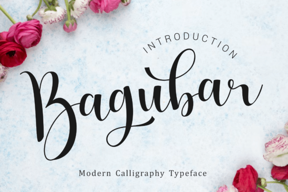 Bagubar: A Bold Handwritten Font for Makers