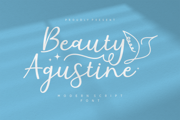 Beauty Agustine: A Graceful Script Font for Brand-Centric Campaigns