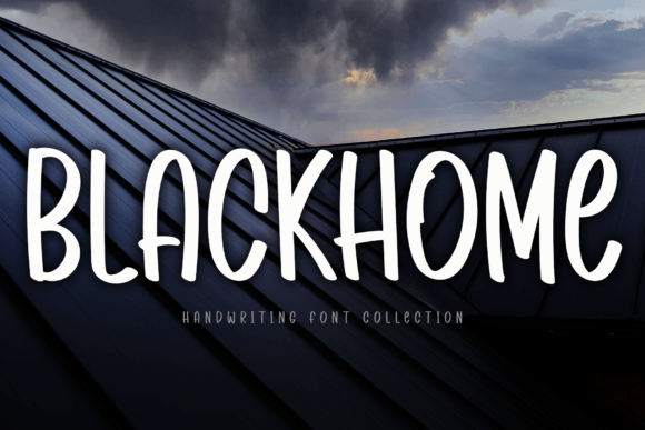 Blackhome: A Stylish Handwritten Font for Modern Web Design Projects