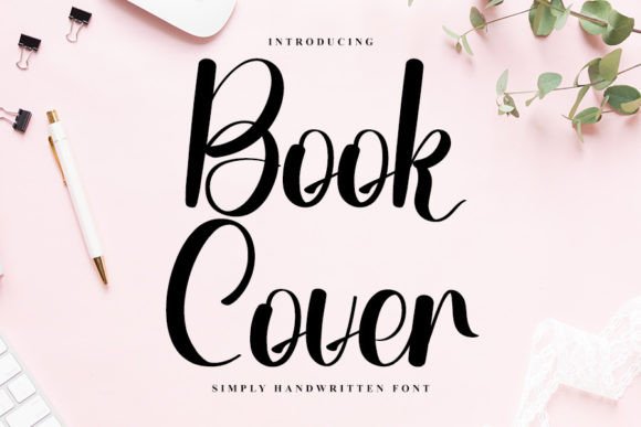 Book Cover: A Timeless Handwritten Font for Editorial Design