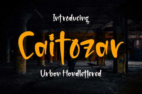 Caitozar: A Modern Handwritten Font for Business Branding