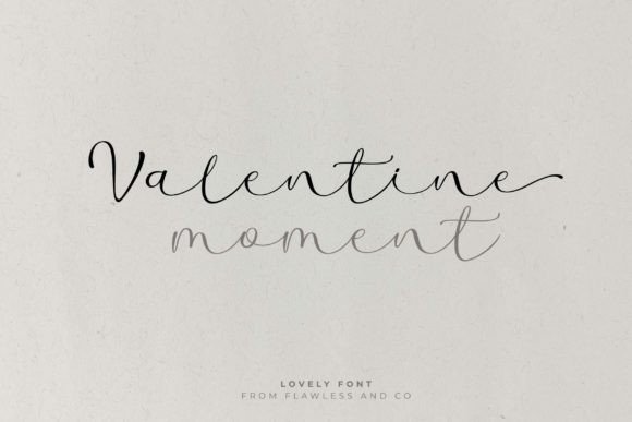Calentine: A Delicate Script Font for Modern Web Design