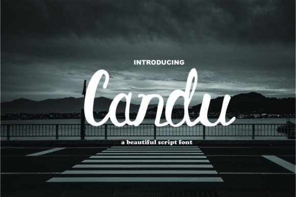 Candu: A Handwritten Font for Authentic Editorial Design