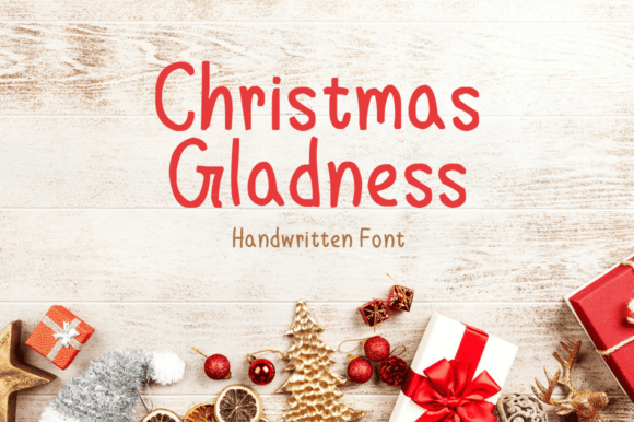 Christmas Gladness: A Festive Font That Elevates Holiday Campaigns
