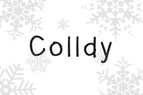 Colldy: A Handwritten Font for Editorial Design