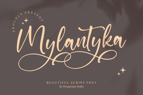 Elegant Branding with Mylantyka: A Script Font That Elevates Small Business Design