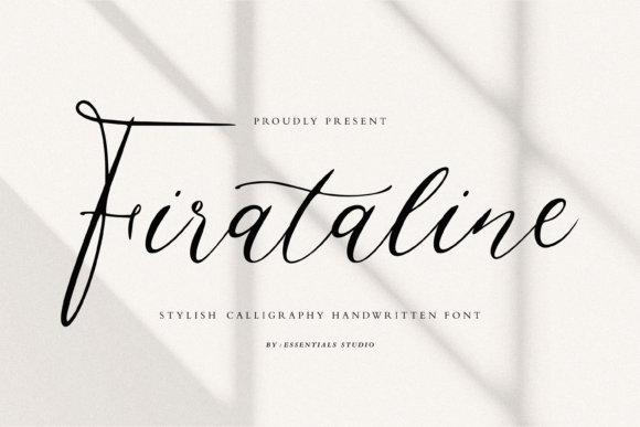 Firataline: A Handwritten Script Font for Editorial Design