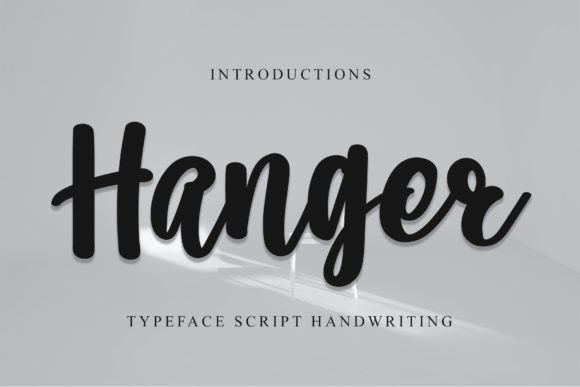 Hanger: A Modern Handwritten Font for Branding