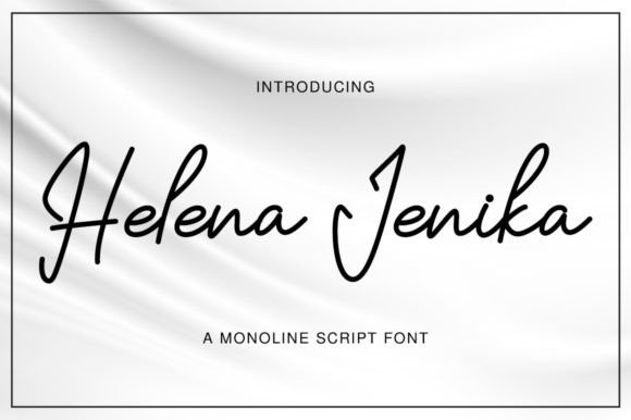 Helena Jenika: A Handwritten Font That Elevates Web Design with Elegance