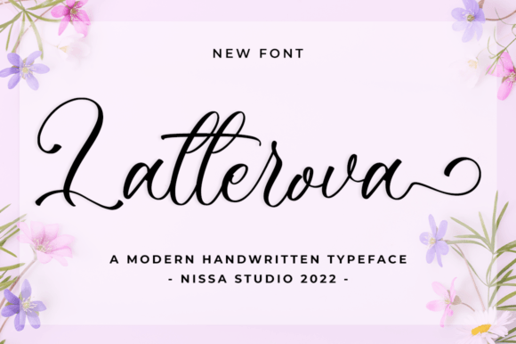 Latterova: A Handwritten Font That Elevates Your Handmade Brand