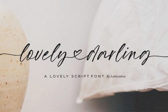 Lovely Darling: A Handwritten Font That Brings Charm to Every Craft