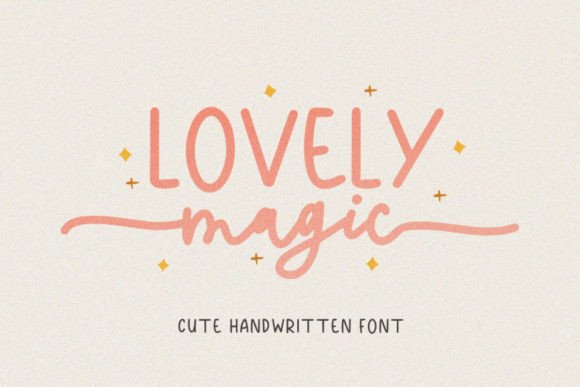 Lovely Magic: A Handwritten Font for Campaigns