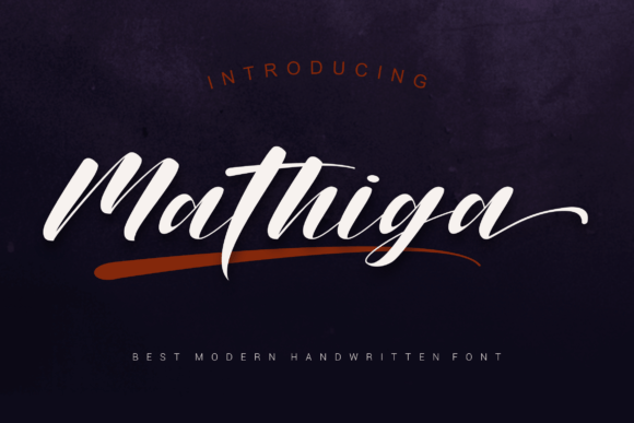 Mathiga: A Designer's Review of This Bold Script Amp