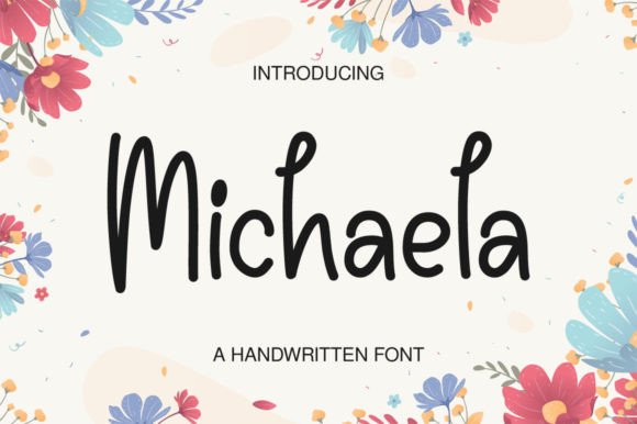 Michaela: A Dainty Handwritten Font for Branding