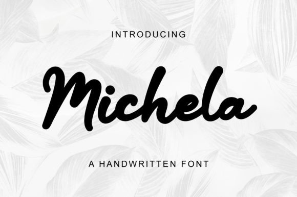 Michela: A Timeless Handwritten Font for Crafters and Product Makers