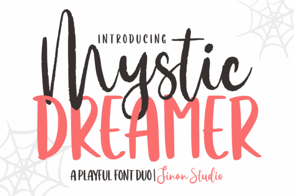 Mystic Dreamer Duo: A Spooky Font for Campaigns