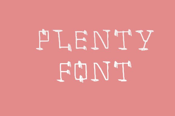 Plenty: A Handwritten Font for Authentic Branding