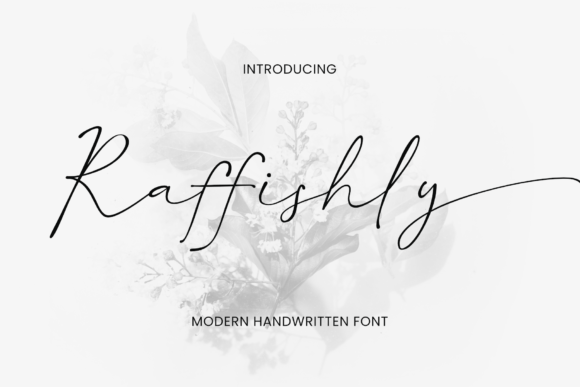 Raffishly: A Premium Handwritten Font for Campaigns