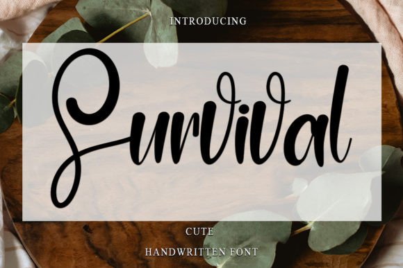Survival: A Handwritten Font That Elevates Modern Web Design