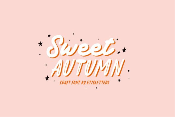 Sweet Autumn Duo: A Font Combo That Brings Warmth to Editorial Design