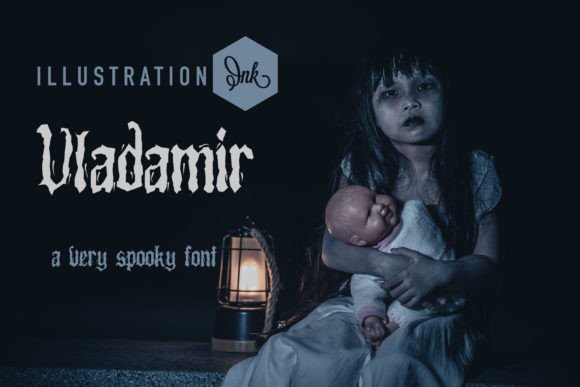 Vladamir: A Spooky Script Font for Web Design