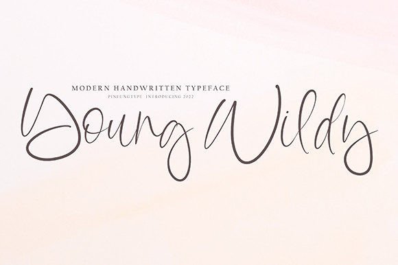 Young Wildy: A Handwritten Font That Elevates Small Business Branding
